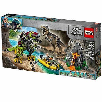 75938 jurassic world t rex contre dino