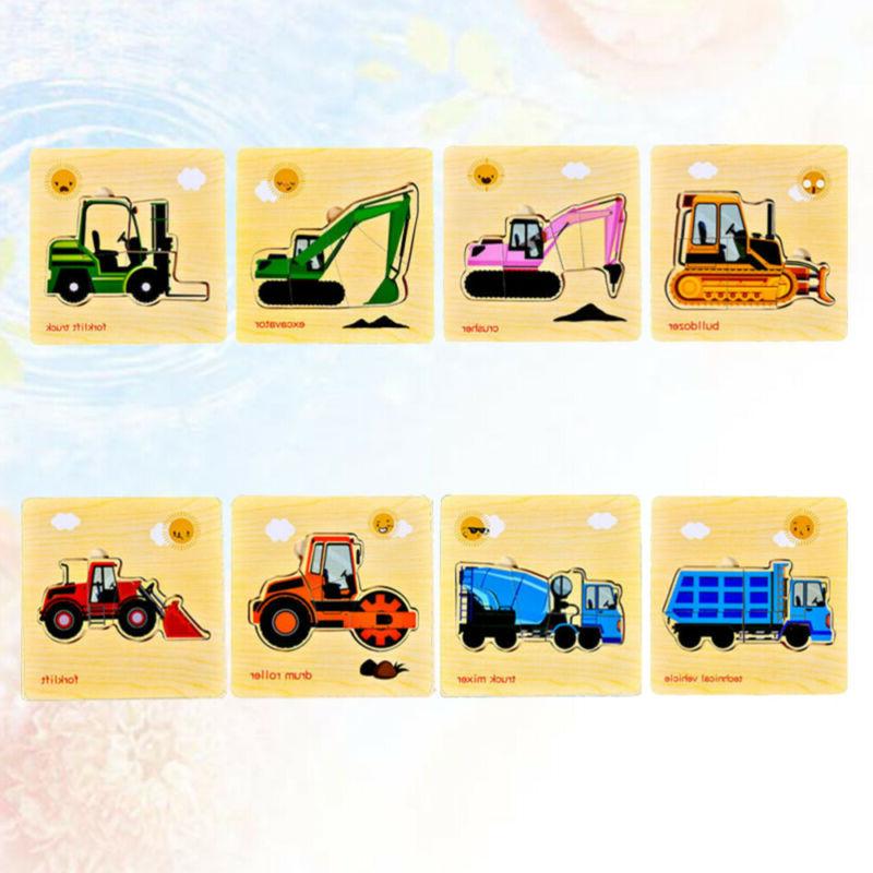 8pcs puzzle creative 3 6 ans 3d