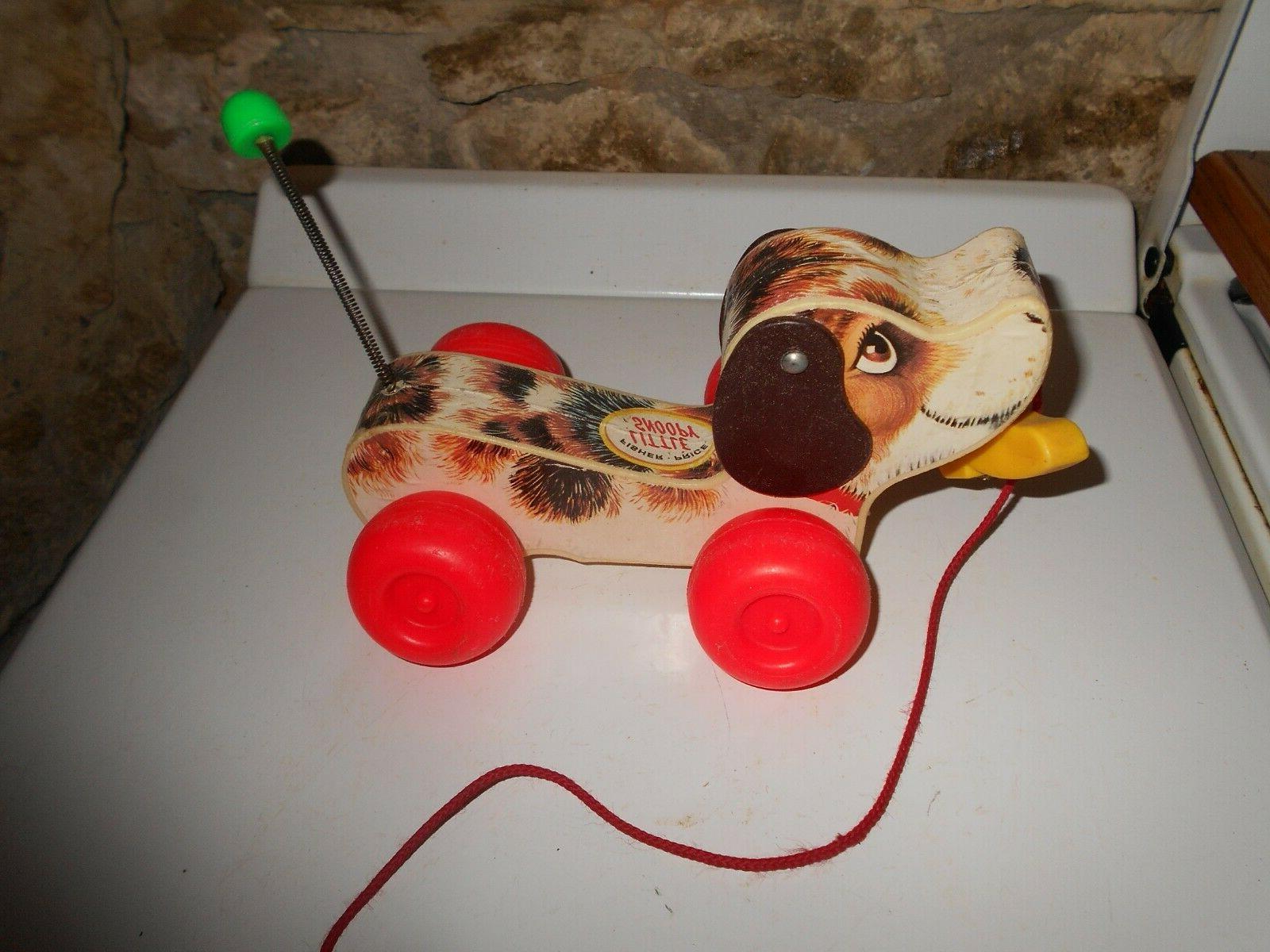 ancien jouet little snoppy de fisher price
