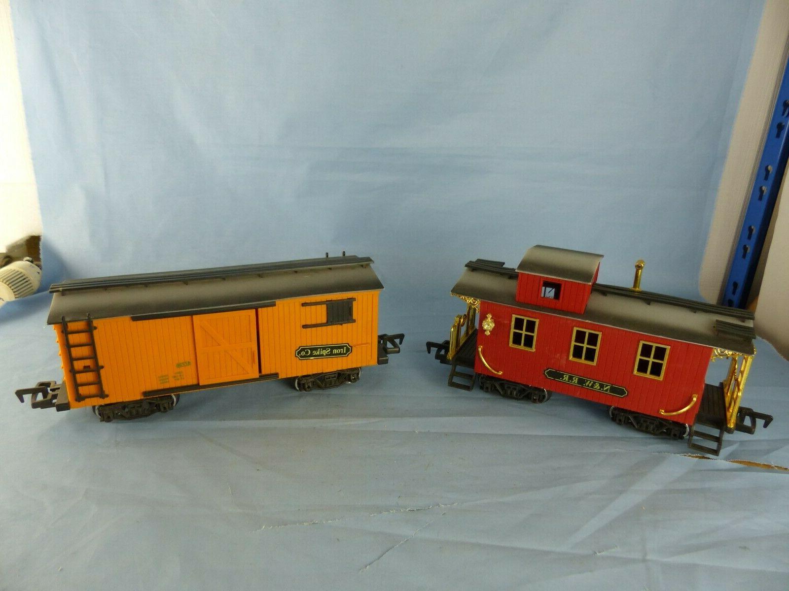 ancien jouet lot de 2 grands wagons
