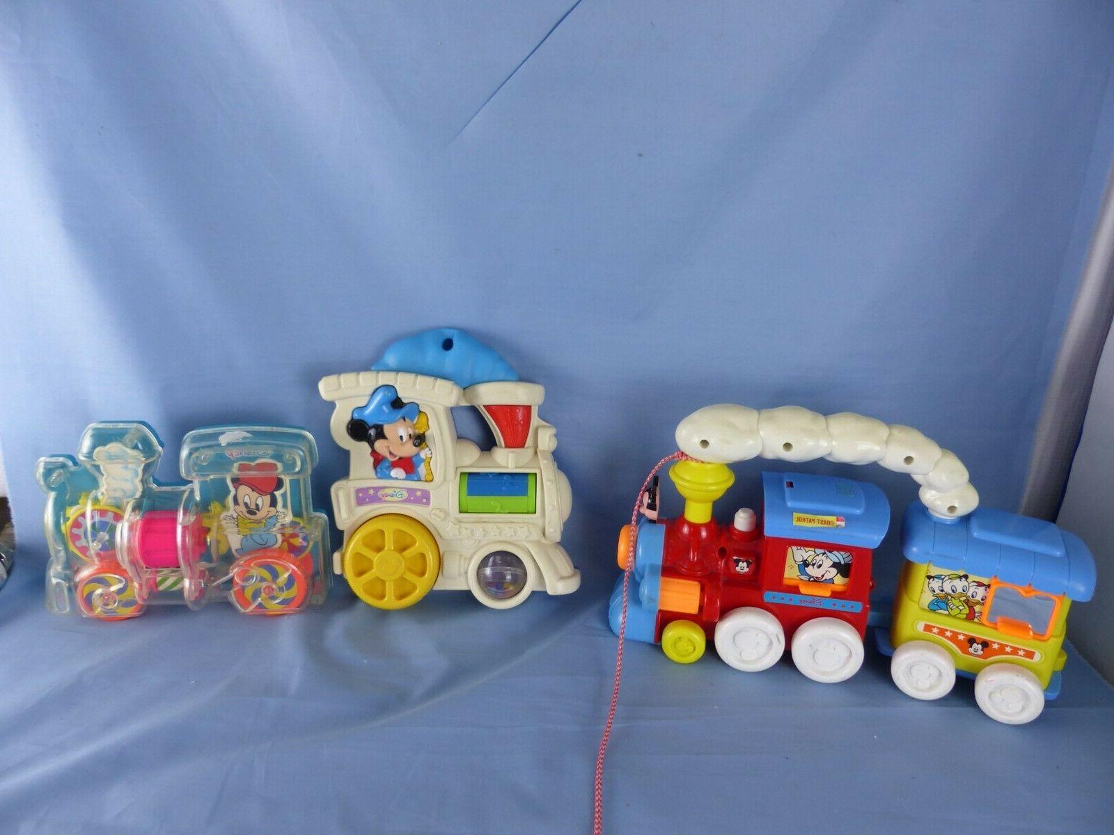 ancien jouet lot de 3 trains loco