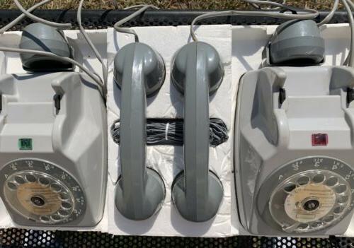 ancien jouet telephone electrique avec ecouteur vintage