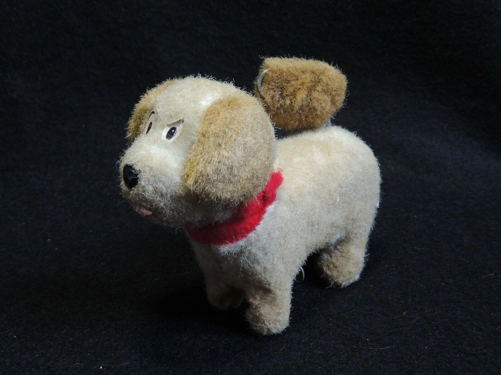 ancien petit chien mecanique a remonter jouet