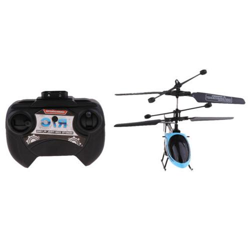 avion helicoptere telecommande 2 canaux avec lumiere