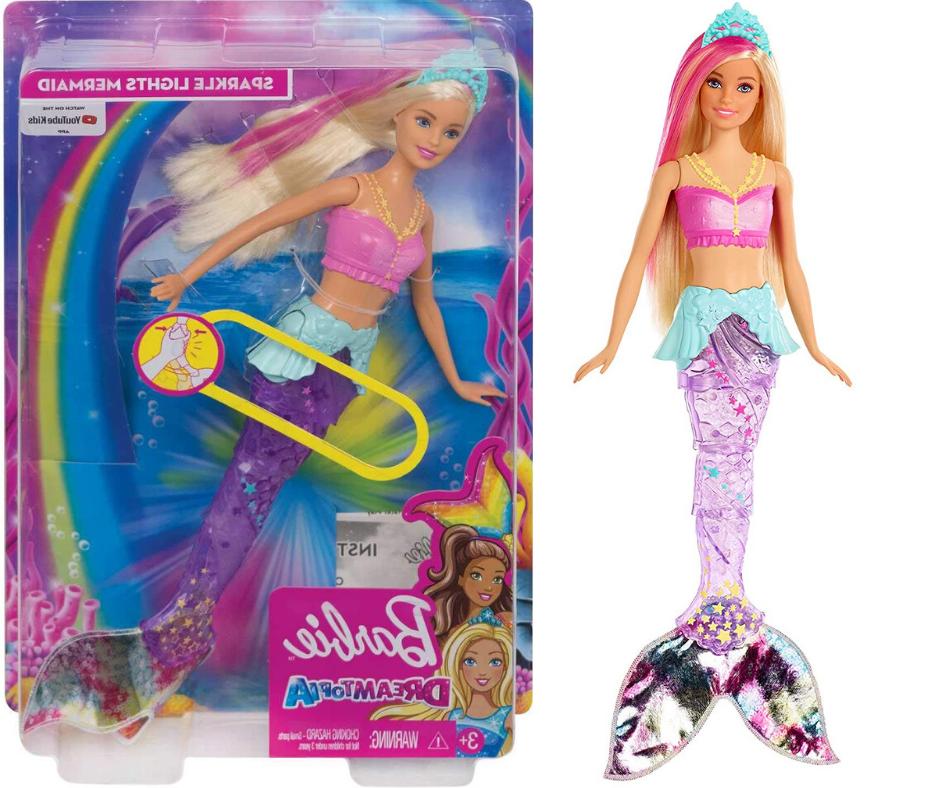 barbie dreamtopia poupees sirene danse aquatique jouet