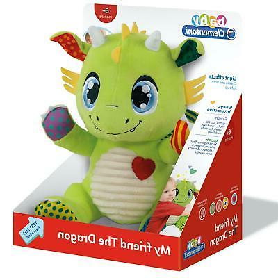 bebe dragon doux jouet interactive lumieres
