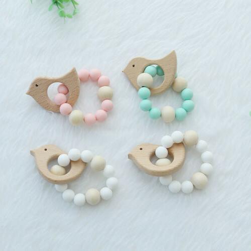 enfant bebe jouet molaire bracelet bangle en