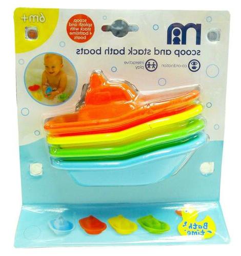 bebe scoop and pile bain bateaux pataugeoire