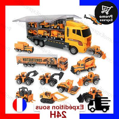 camion transporteur de voitures cadeau garcons enfant