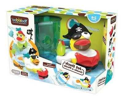 canard pirate de bain a piles et