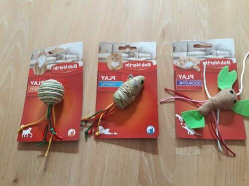 chat jouet neuf lot de 3
