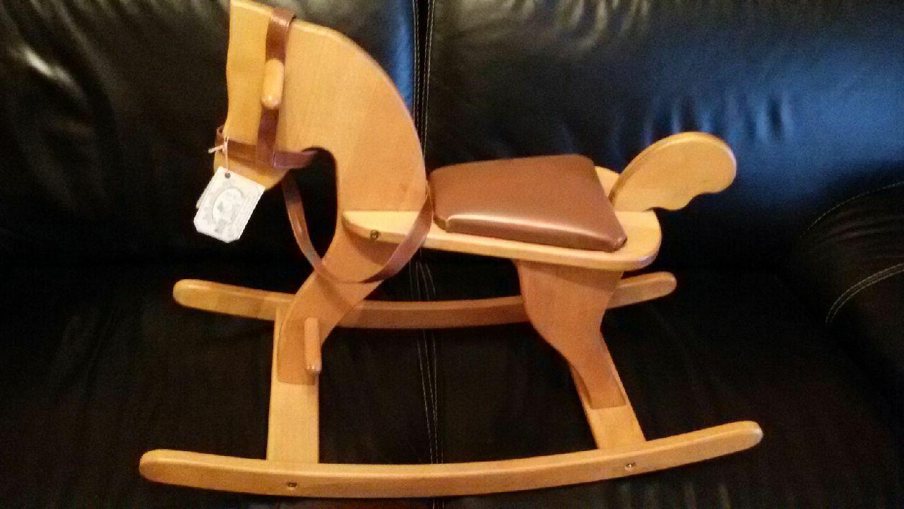 cheval a bascule bois jouets d hier