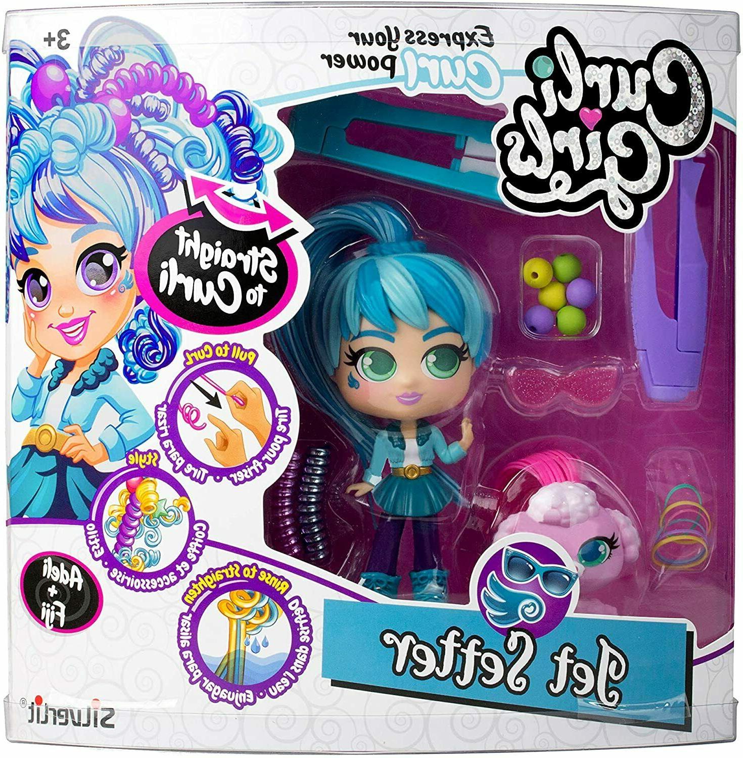 curli girls 82086 poupee couleurs melangees jouet