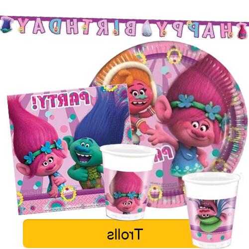 dreamworks les trolls anniversaire fete gamme vaisselle