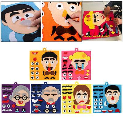 educatifs emotion changement puzzle jouets pour les