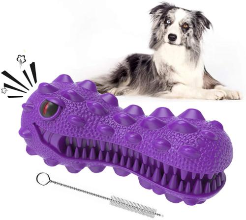 ezsmart jouet chien indestructible jouets de brosse