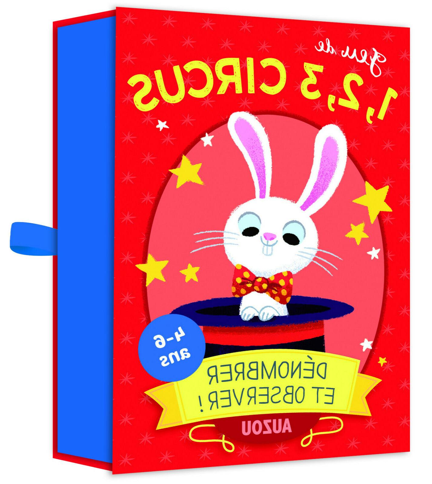 jeu de carte 1 2 3 circus