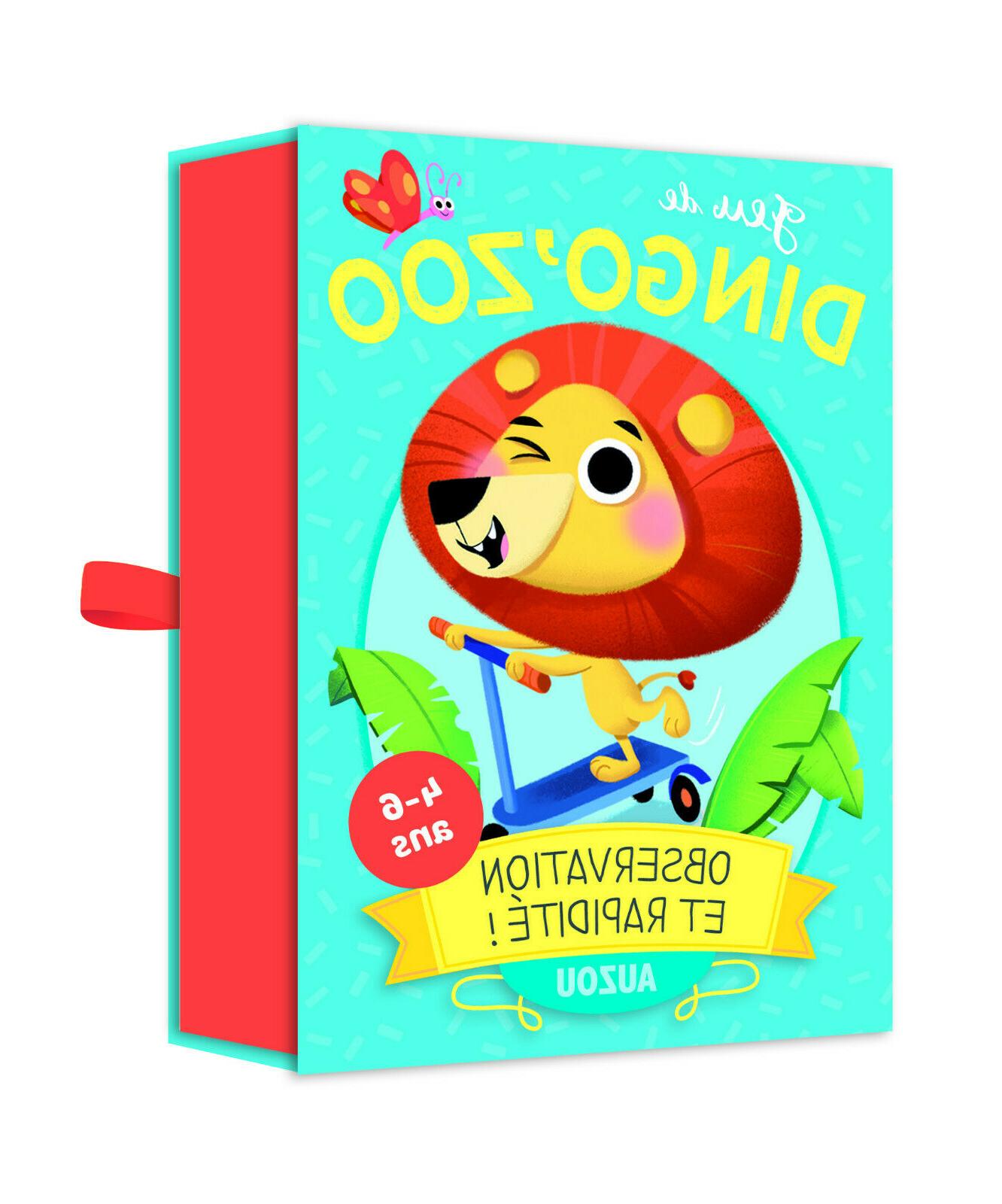 jeu de carte dingo zoo des 4