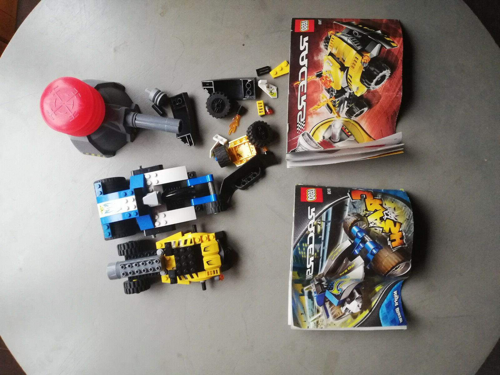 jeux de construction 2 voitures a propulser