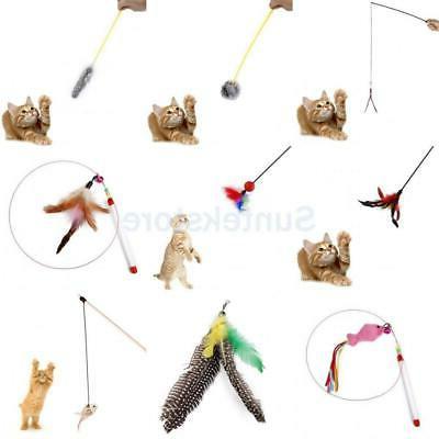 jouet a plume pour chaton chat couleur