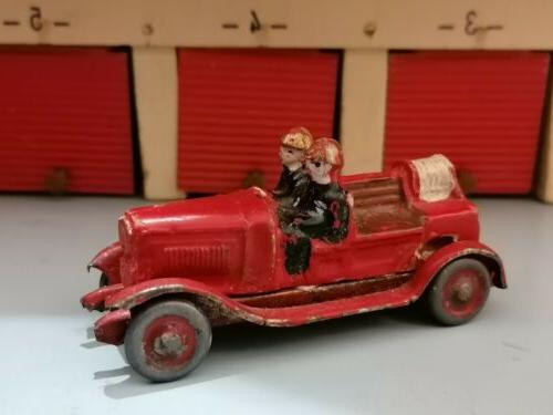 jouet ancien citroen camion pompier c4 farine