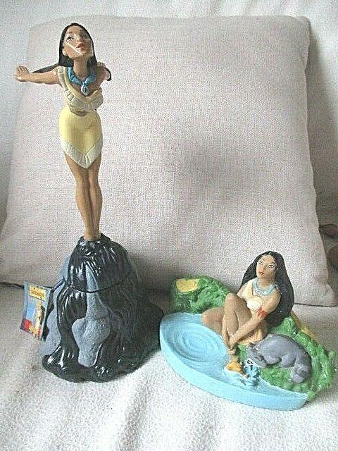 jouet bouteille bain moussant vide pocahontas et