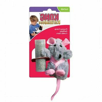 jouet chat rat avec herbe a chat