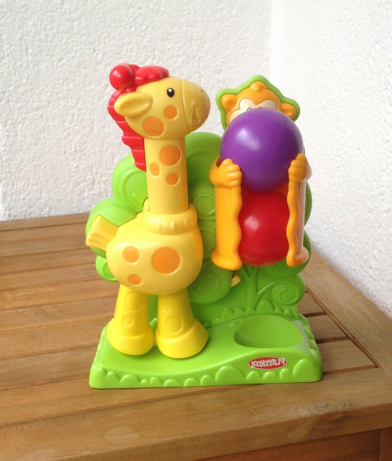 jouet d eveil girafa balles