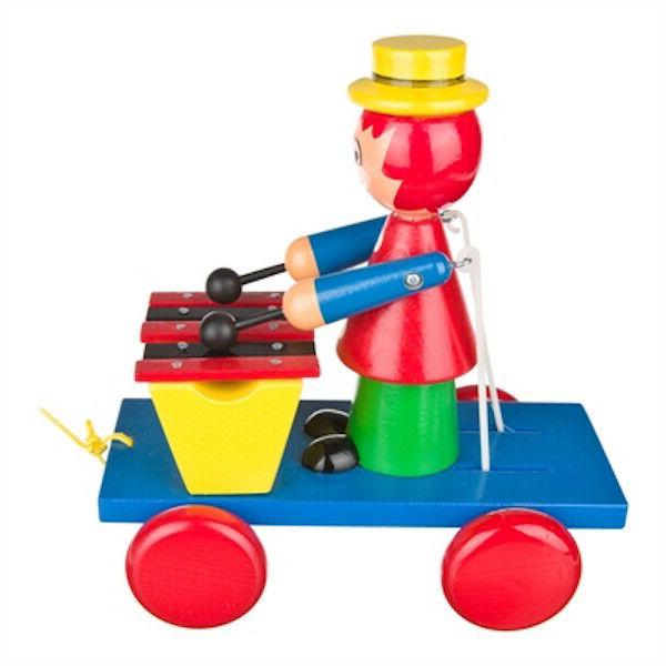 jouet en bois clown a trainer janod