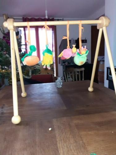 jouet en bois moulin roty portique activites