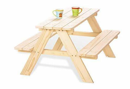 jouet en bois table et chaises de