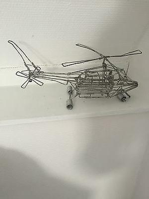 jouet fil de fer helicoptere afrique creation