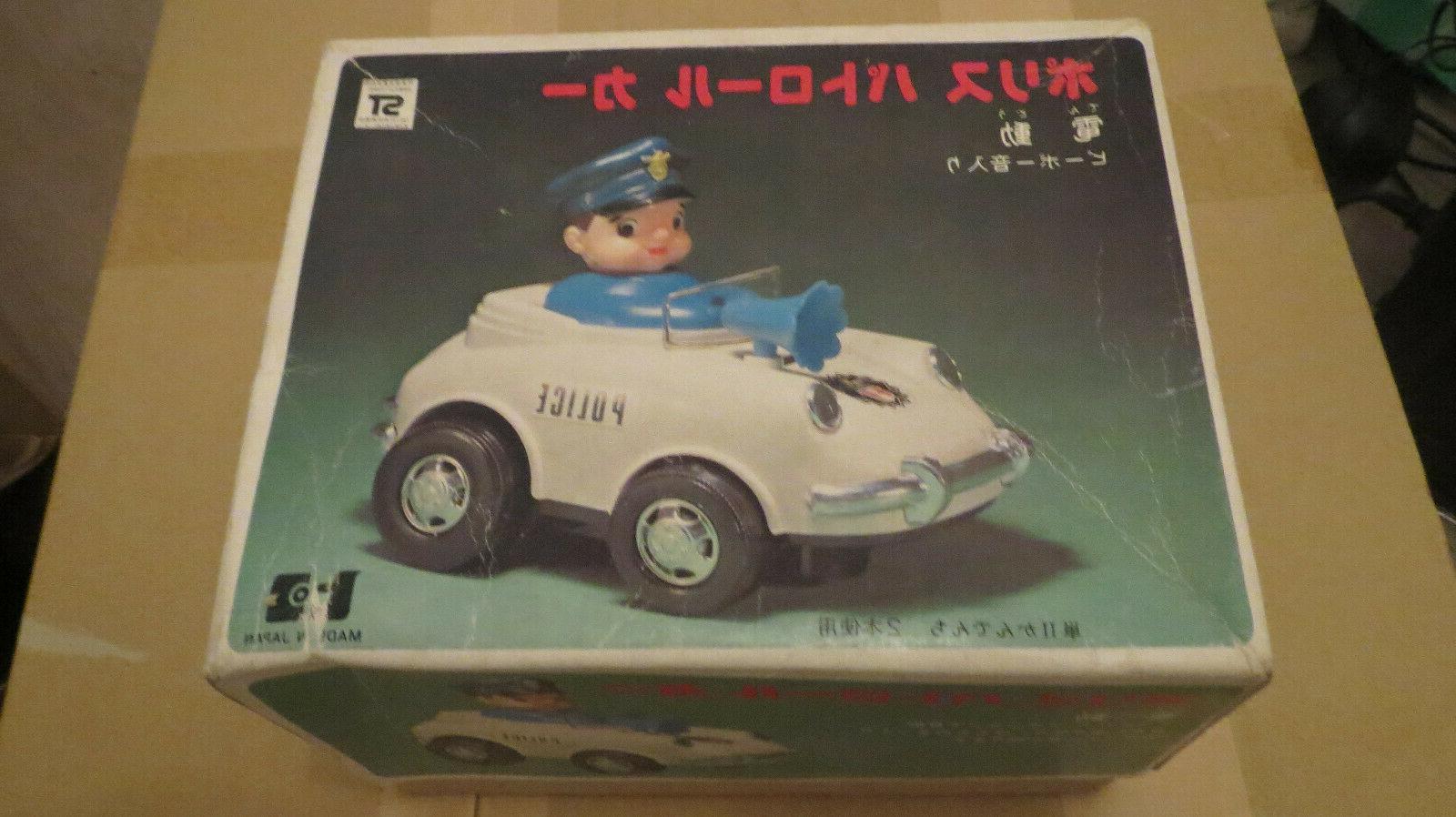 jouet japonais vintage voiture de police 70