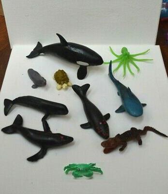 jouet lot figurine animal de la mer