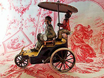 jouet mecanique ancien tole lithographiee je fais