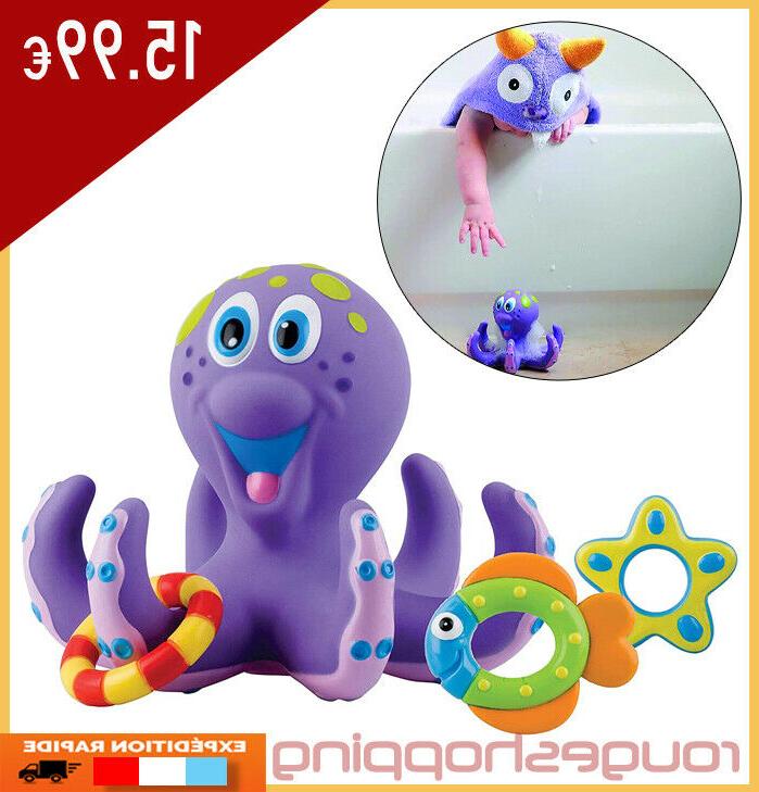 jouet poulpe anneaux flottant enfant 18 mois