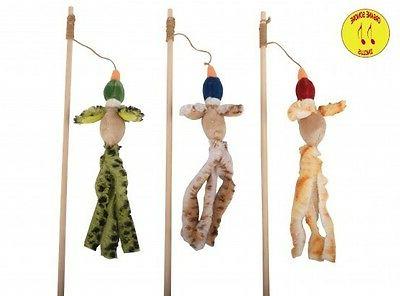 jouet pour chat canne a peche avec