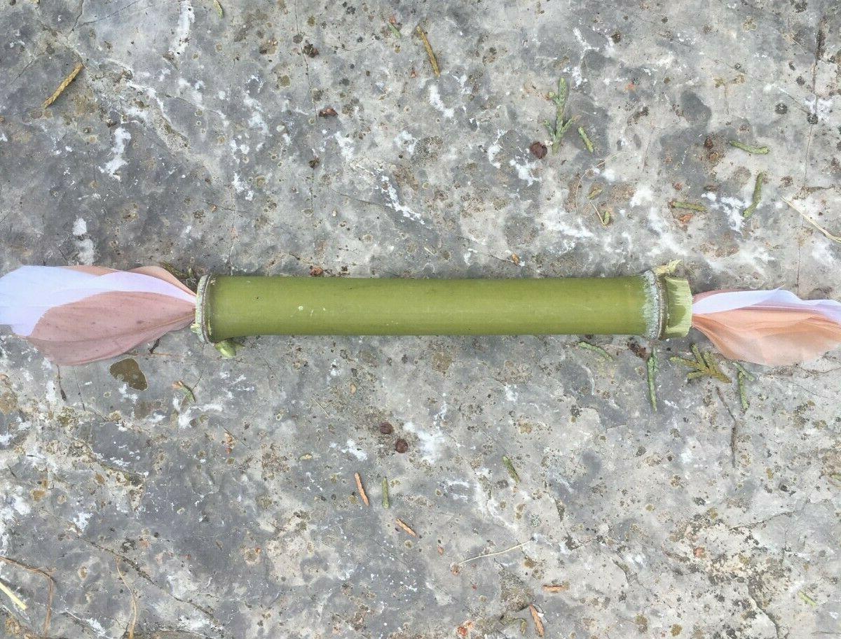 jouet pour chat en bambou et plumes