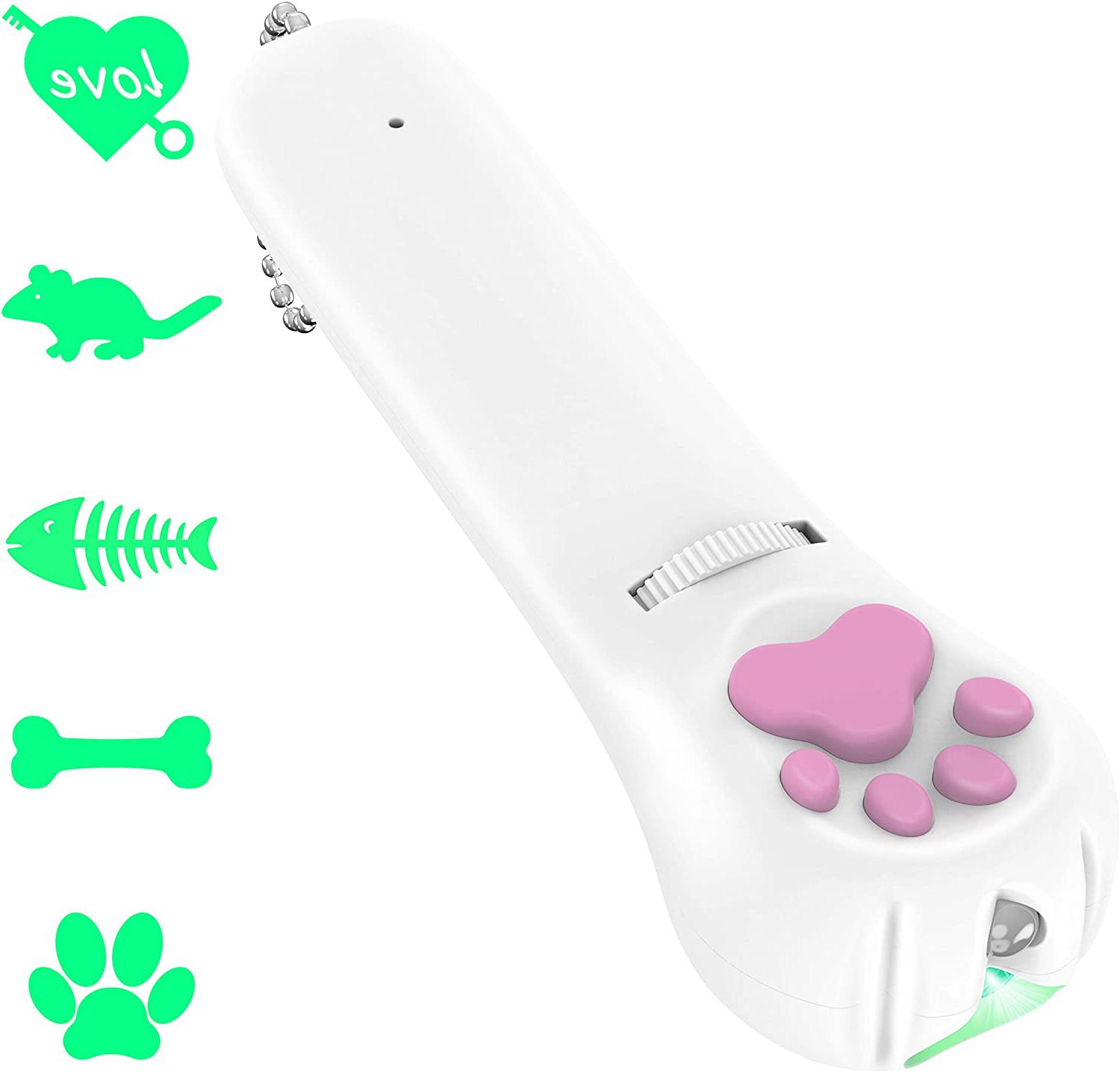 jouet pour chat laser pointeur interactif rechargeable