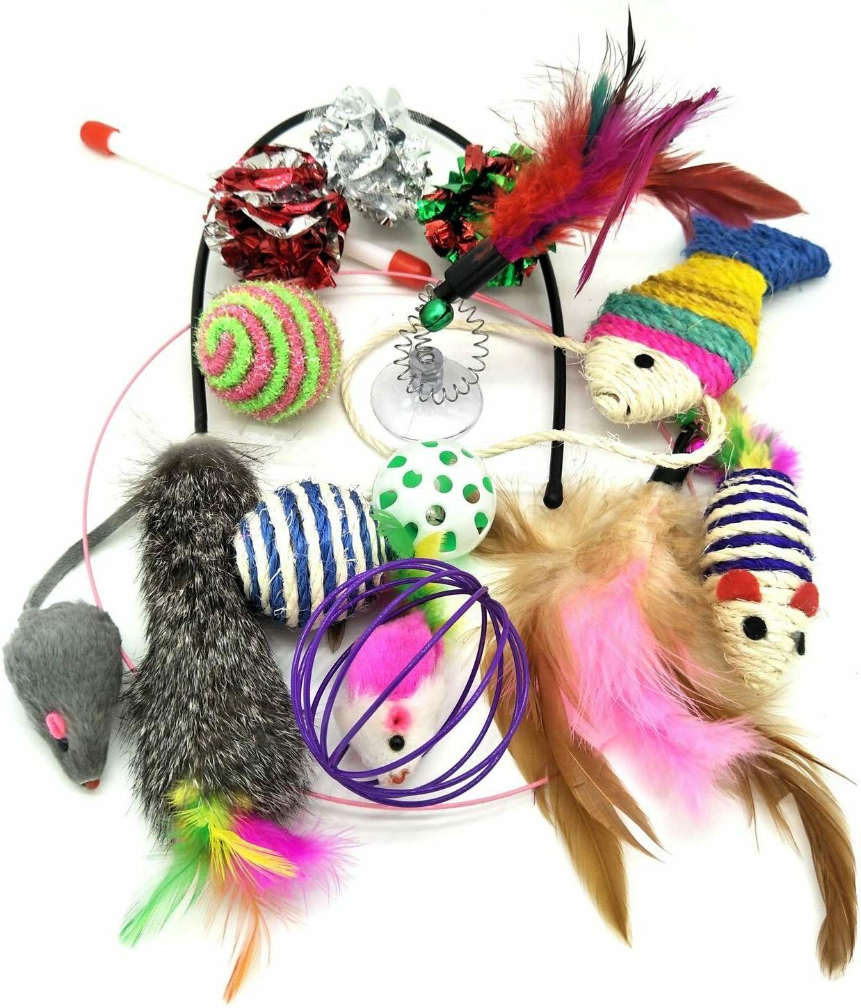 jouet pour chat peche baton retractable amusant