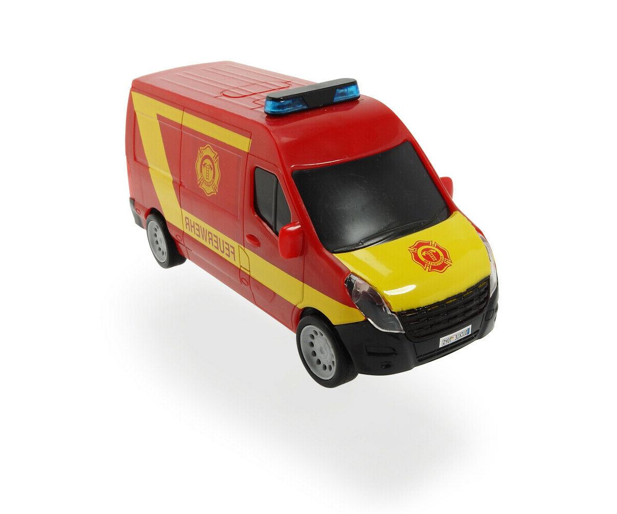 jouets dickie sos patrouille camion de pompiers