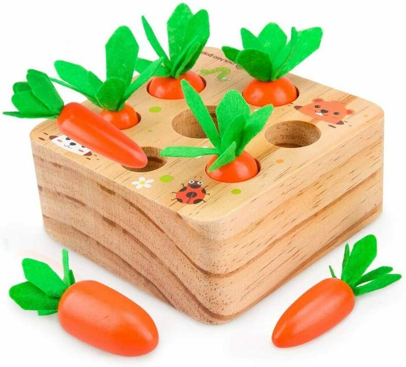 jouets montessori en bois pour 1 2