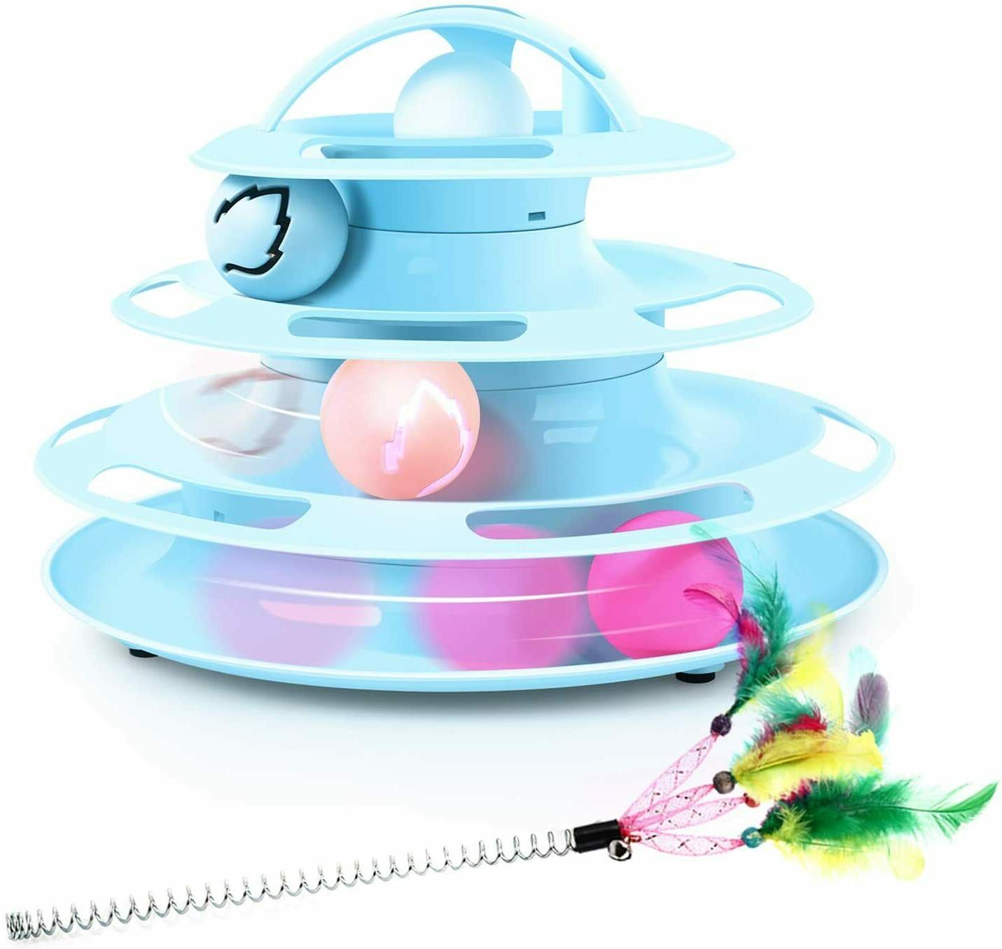 jouets pour chat 2 en 1 jouet