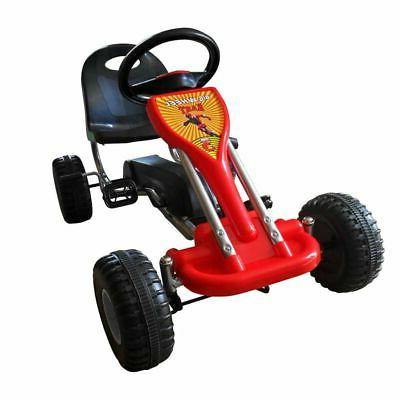 kart a pedales rouge pour enfants vehicule
