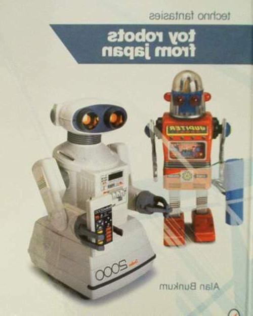 livre book robot jouets de japon vintage