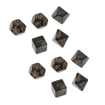 lot 10 dice positions adult couples jeu