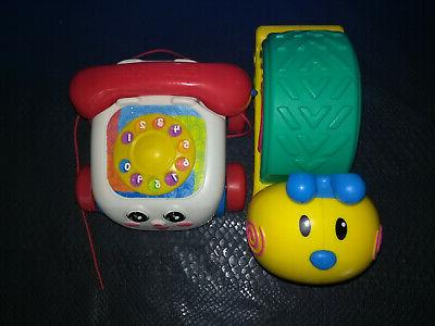 lot 2 jouets d eveil bebe fisher