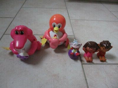 lot 5 jouets de bain canard crocodile