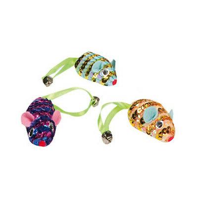 lot de 3 souris mousse spiral avec