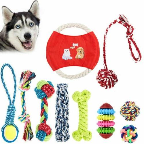 lot de10 jouets pour chiens a macher